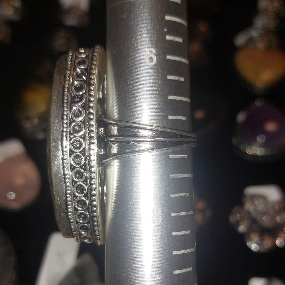 Moss Prenhite High Setting Ring Size 7 - Picture 6 of 6